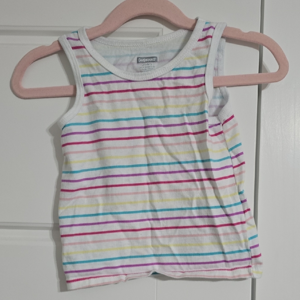 Colorful Striped Tank Top for Kids